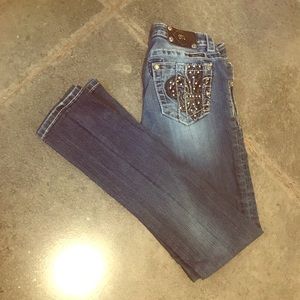 Miss me skinny jeans size 27